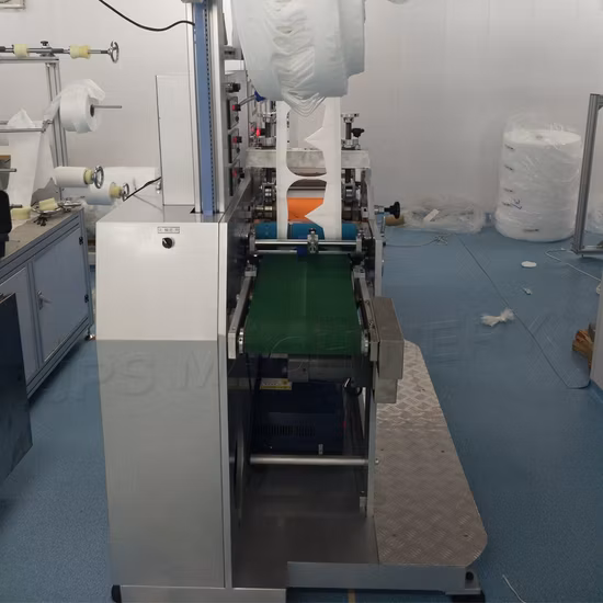 Nova máquina de fazer máscara facial 2020 N95 KN95 / Dobragem automática Formadora de corte e vinco / Antiga máquina de fatiar/equipamento de linha de produção